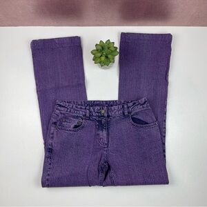 Jeanology Purple Denim Jeans Women Size 2 Casual Fun